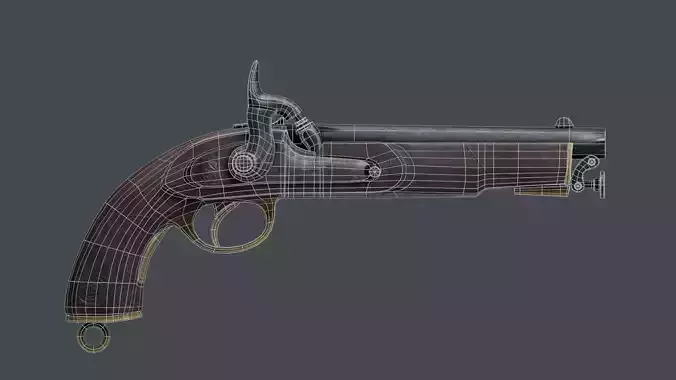 Pedersoli Kentucky Percussion Pistol