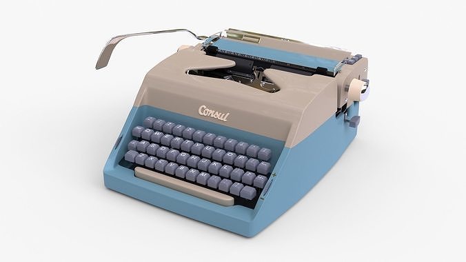 Consul 224 Typewriter 3D model