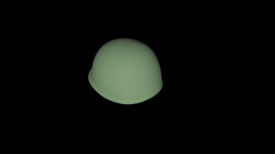  Military Helmet and  Military Beret STL for 3D printing 3D print model_6