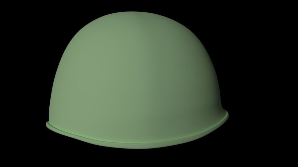  Military Helmet and  Military Beret STL for 3D printing 3D print model_8