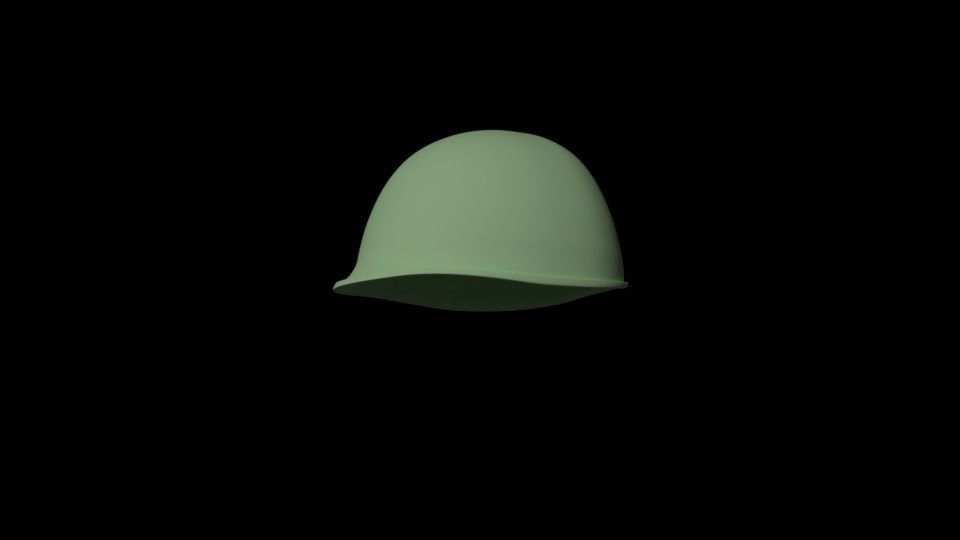  Military Helmet and  Military Beret STL for 3D printing 3D print model_5