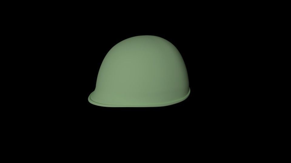  Military Helmet and  Military Beret STL for 3D printing 3D print model_3