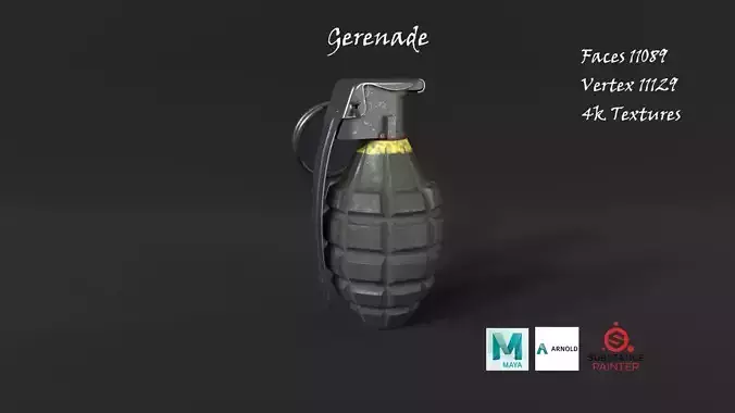 Gerenade With Textures