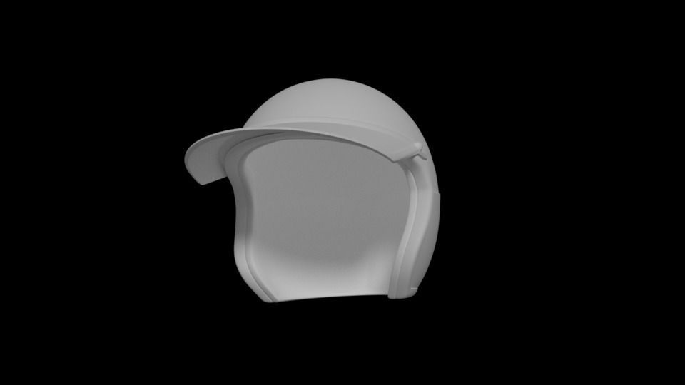 T-1000 Helmet STL for 3D printing  3D print model_6