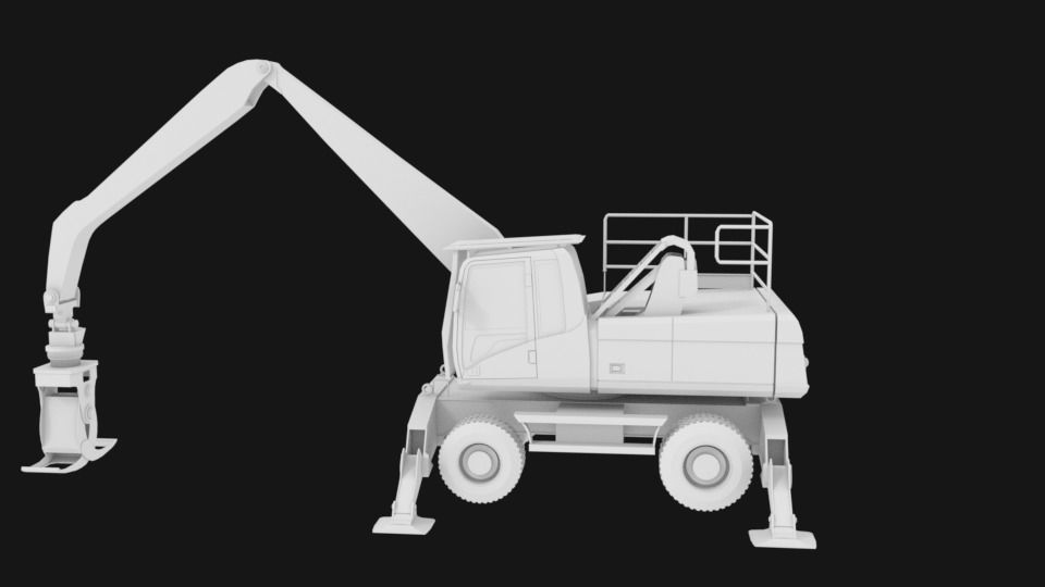 CAT Crawler with separated PARTS STL for 3D printing  3D print model_2