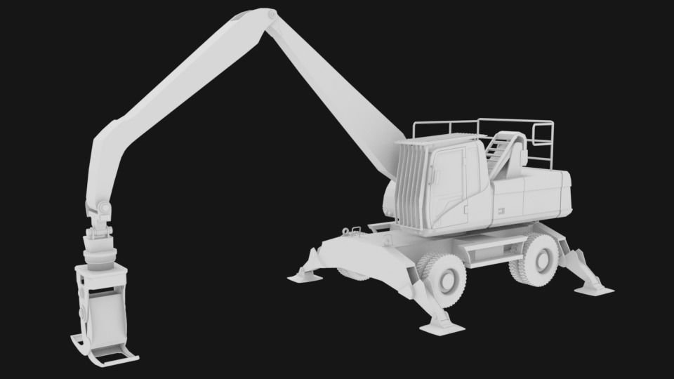 CAT Crawler with separated PARTS STL for 3D printing  3D print model_5