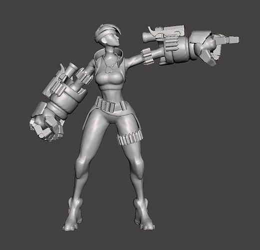 Psyops Vi 3D Model 3D print model