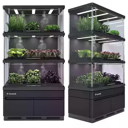 Farmshelf fridge 3D model