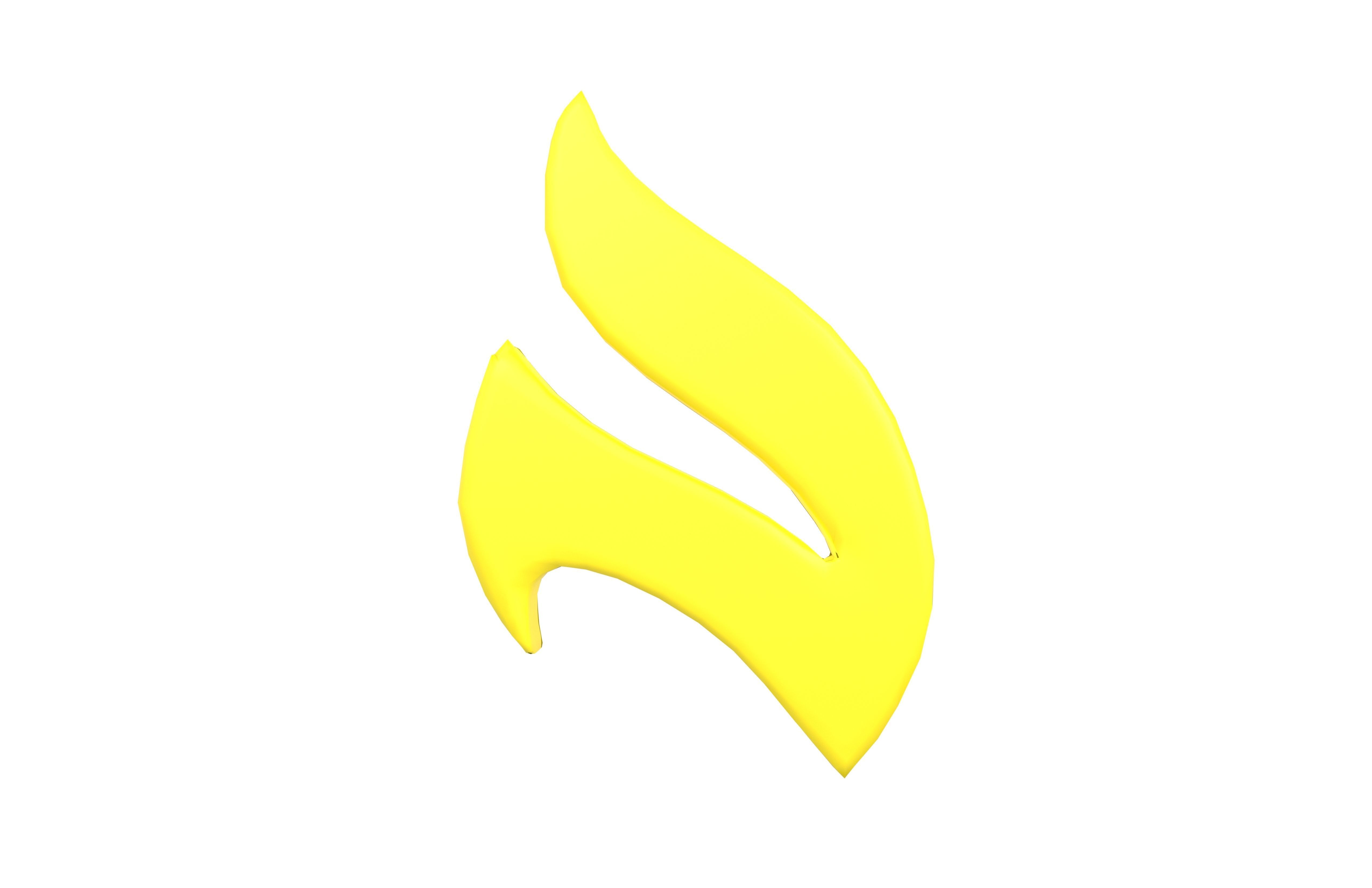 Fire Symbol v11 006 Low-poly 3D model_1