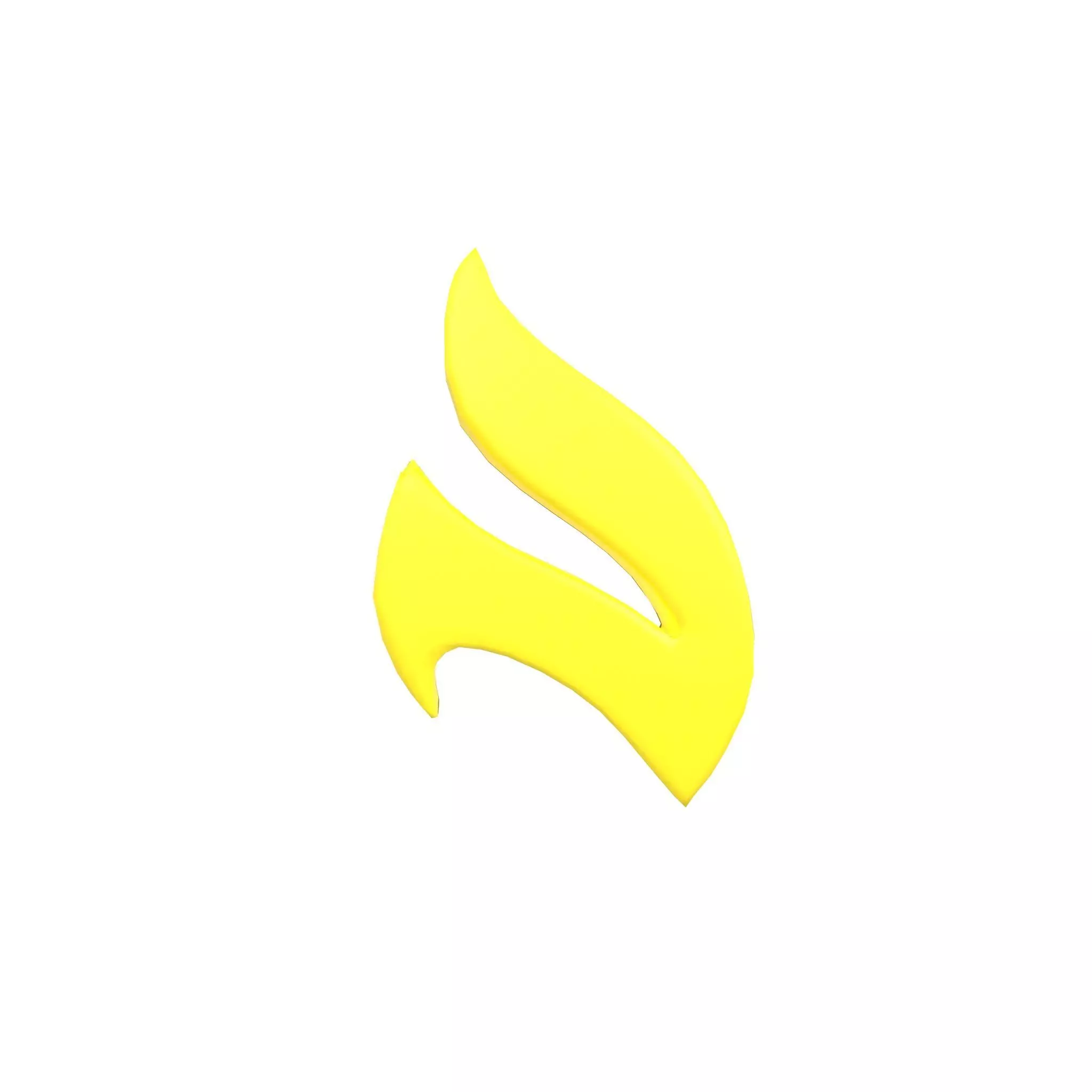 Fire Symbol v11 006 Low-poly 3D model_0