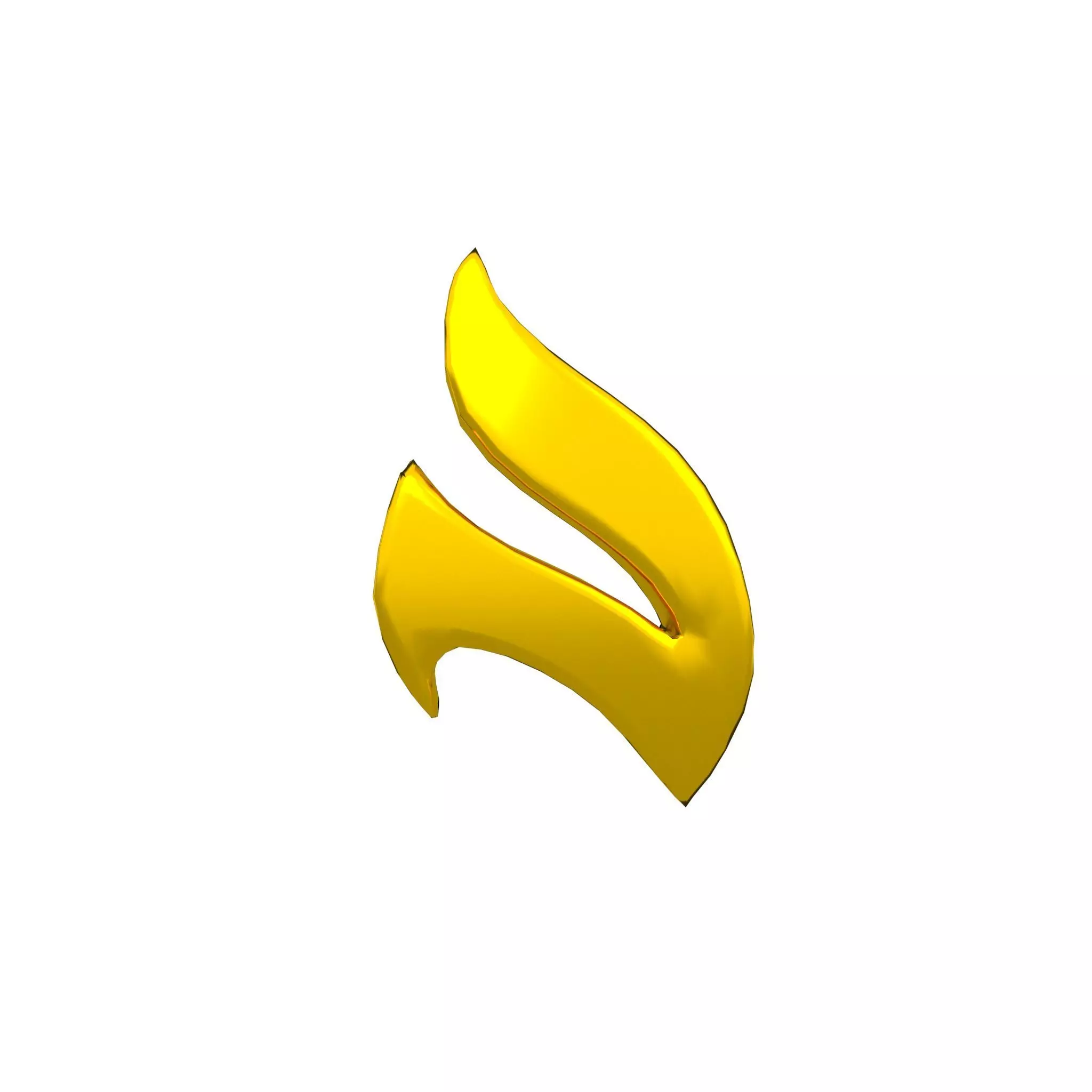 Fire Symbol v11 012 Low-poly 3D model_0