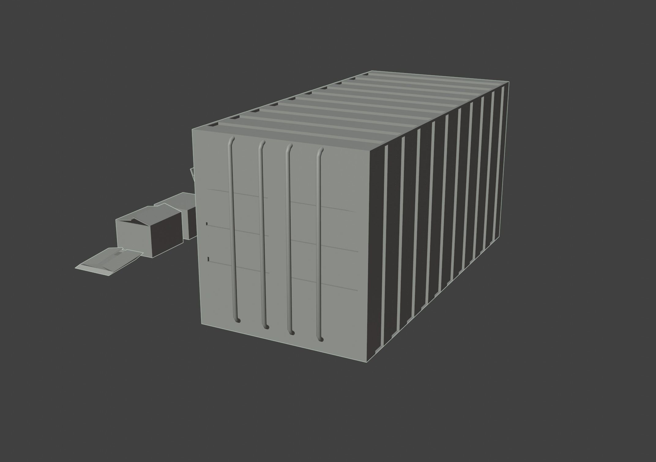 Industry Pack Low-poly 3D model_10