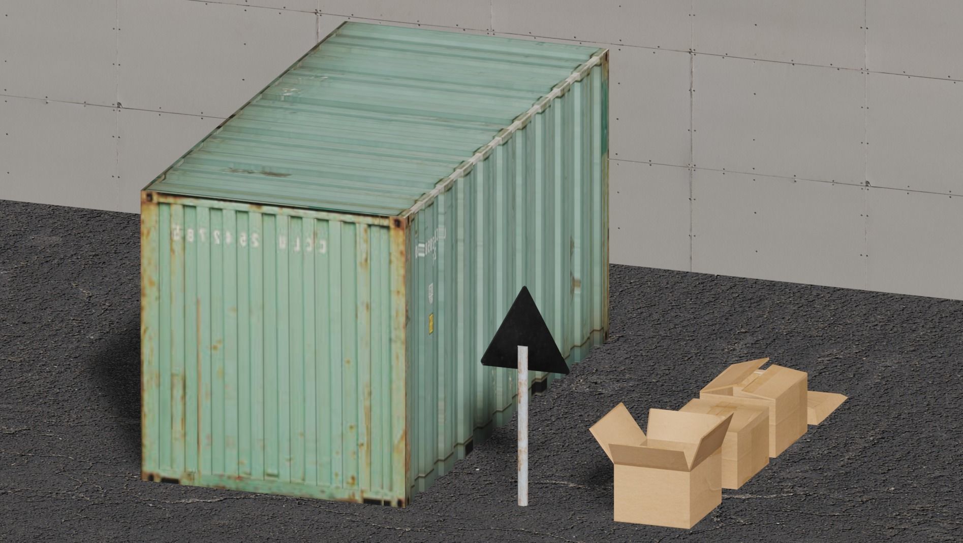 Industry Pack Low-poly 3D model_6