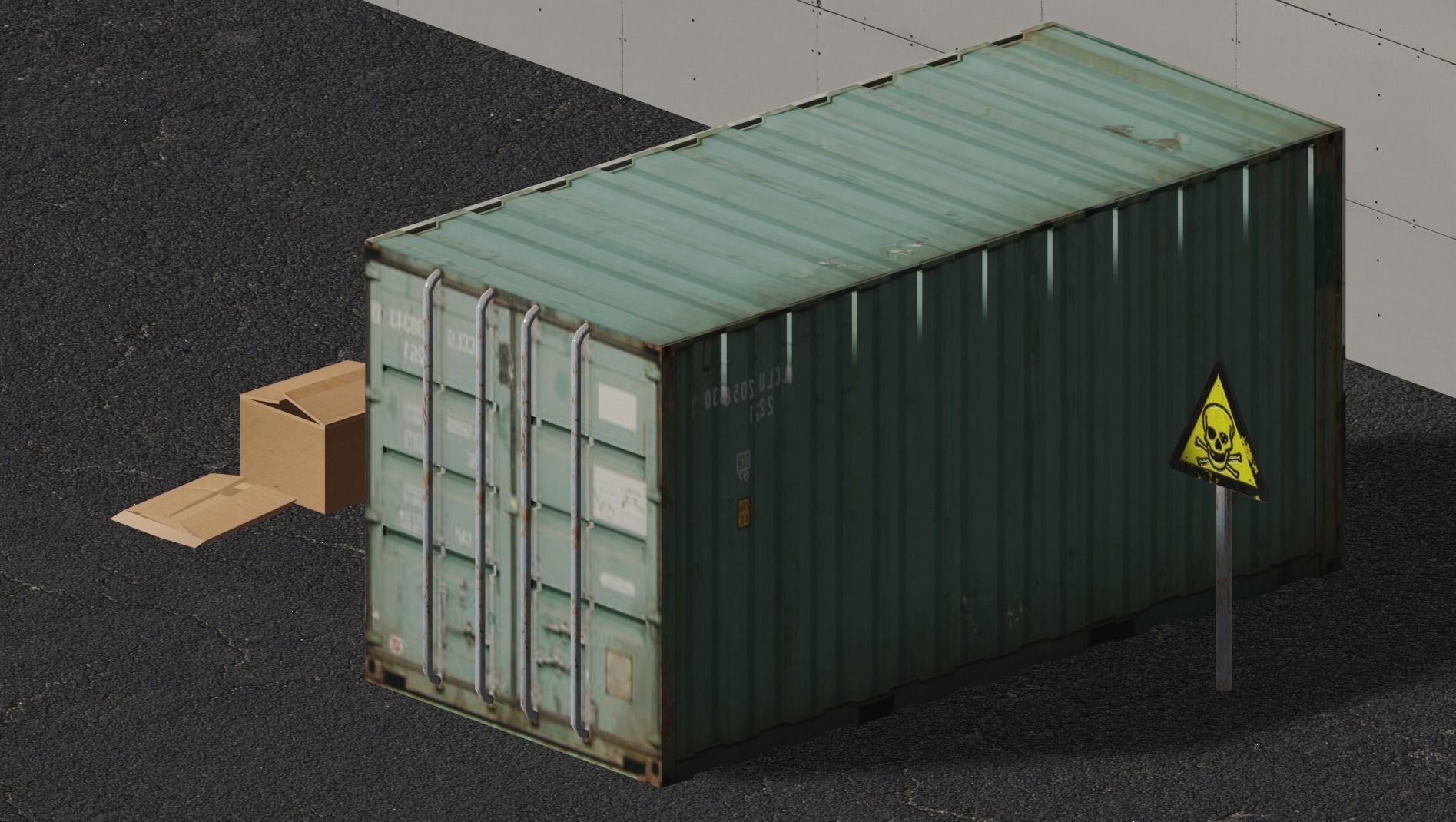 Industry Pack Low-poly 3D model_3