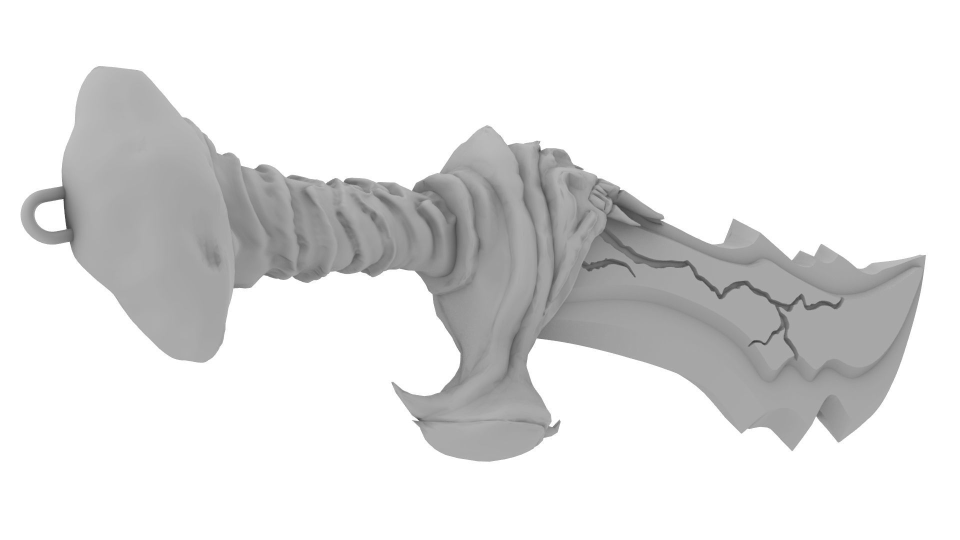 Blades of Chaos - God of War 3D model 3D printable | CGTrader