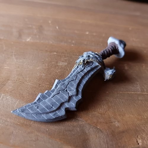 Blades of Chaos - God of War 3D print model