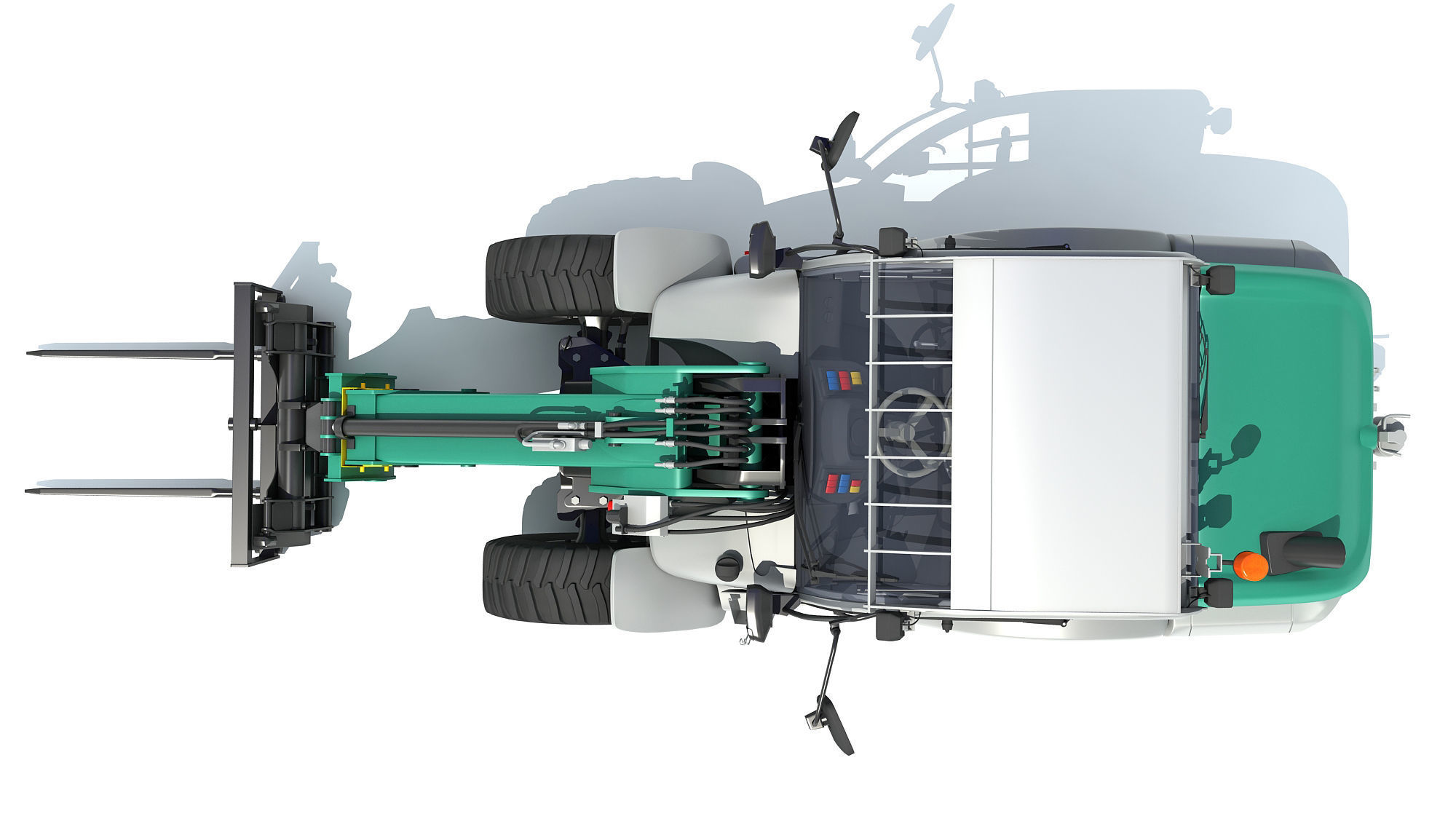 Wheel Loader 3D model_12