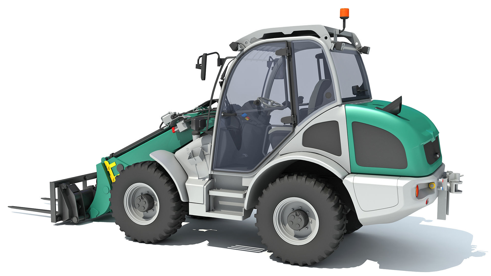 Wheel Loader 3D model_2