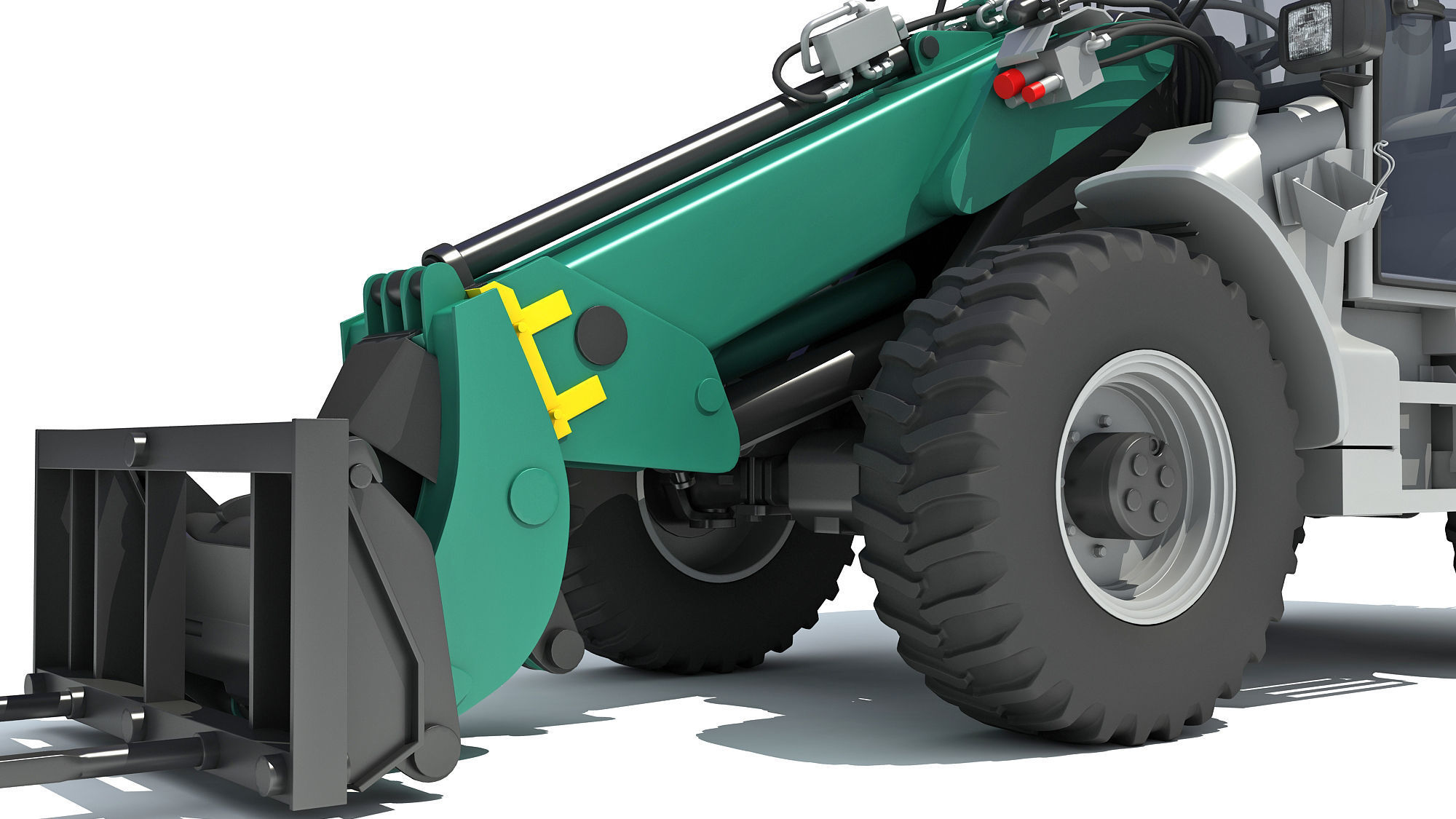 Wheel Loader 3D model_14