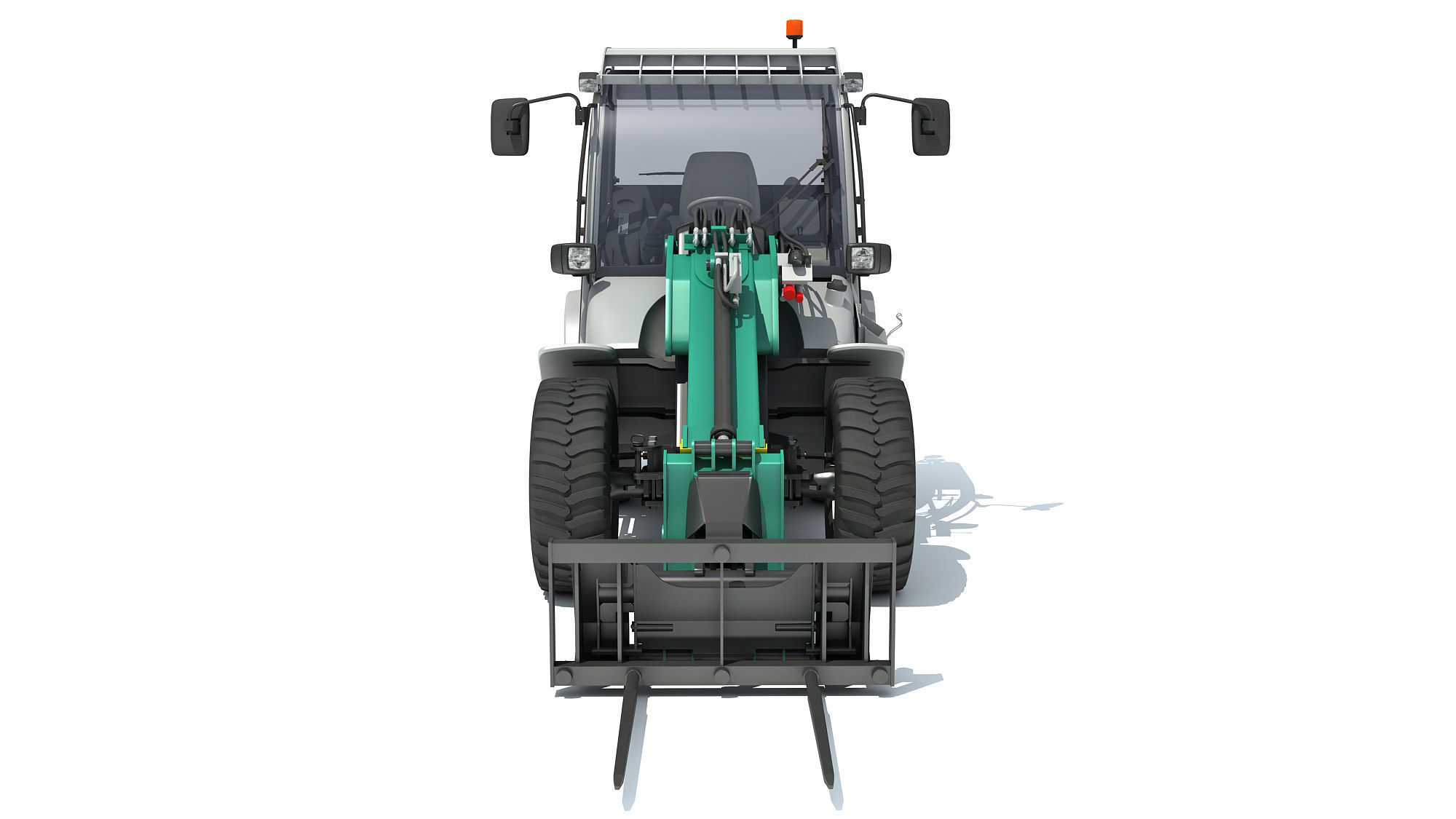 Wheel Loader 3D model_10