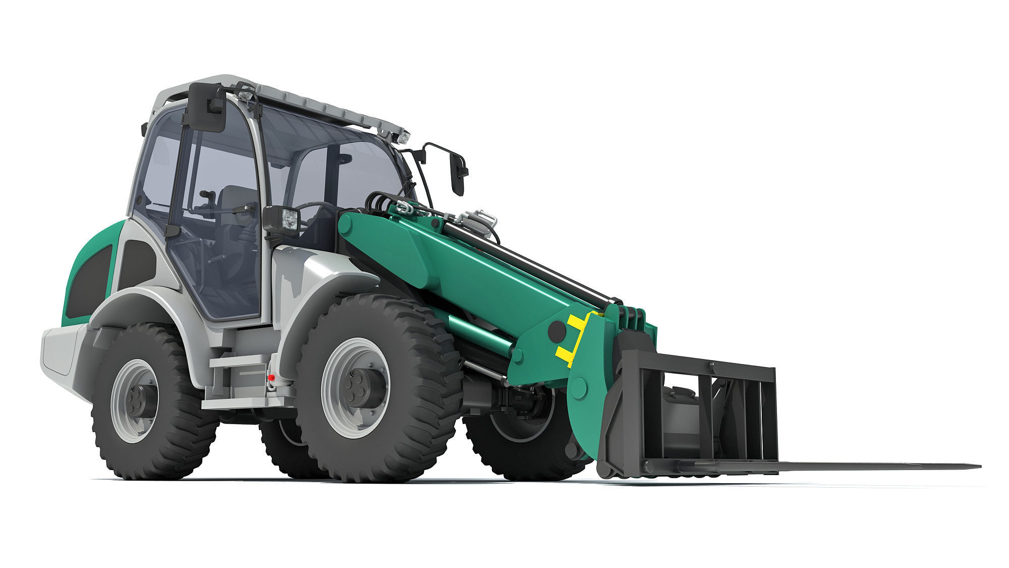Wheel Loader 3D model_8