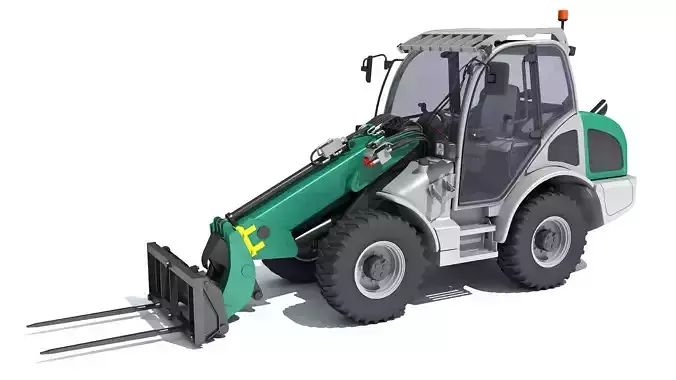 Wheel Loader 3D model