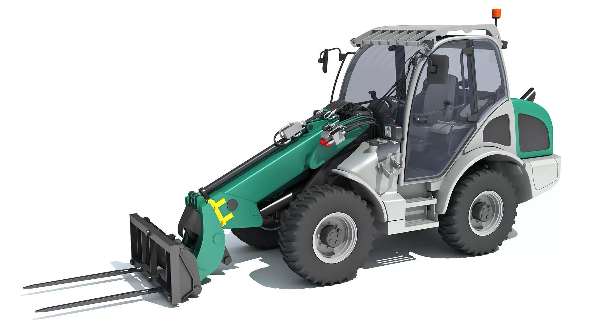 Wheel Loader 3D model_0