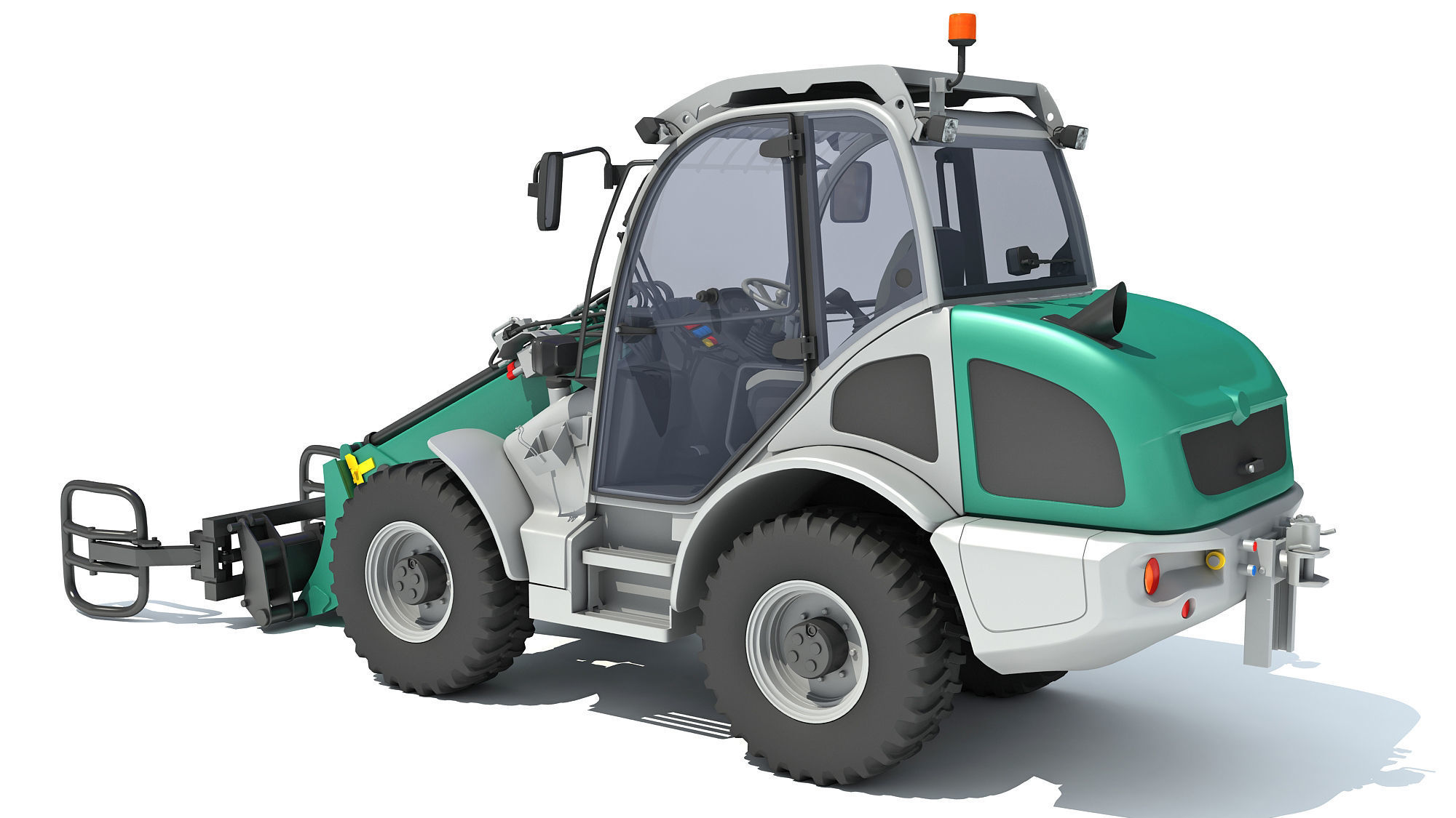 Wheel Loader 3D model_2