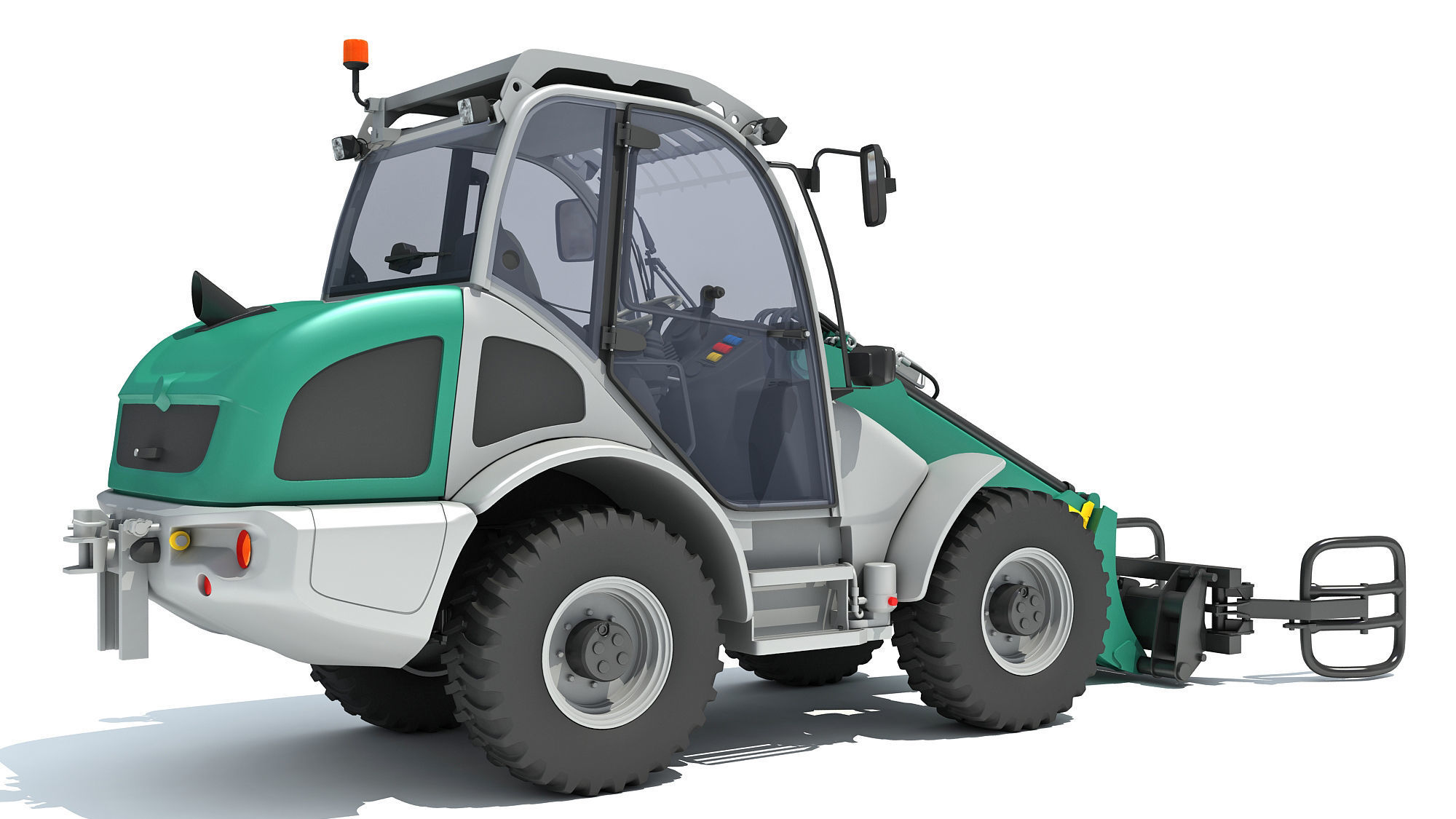 Wheel Loader 3D model_6