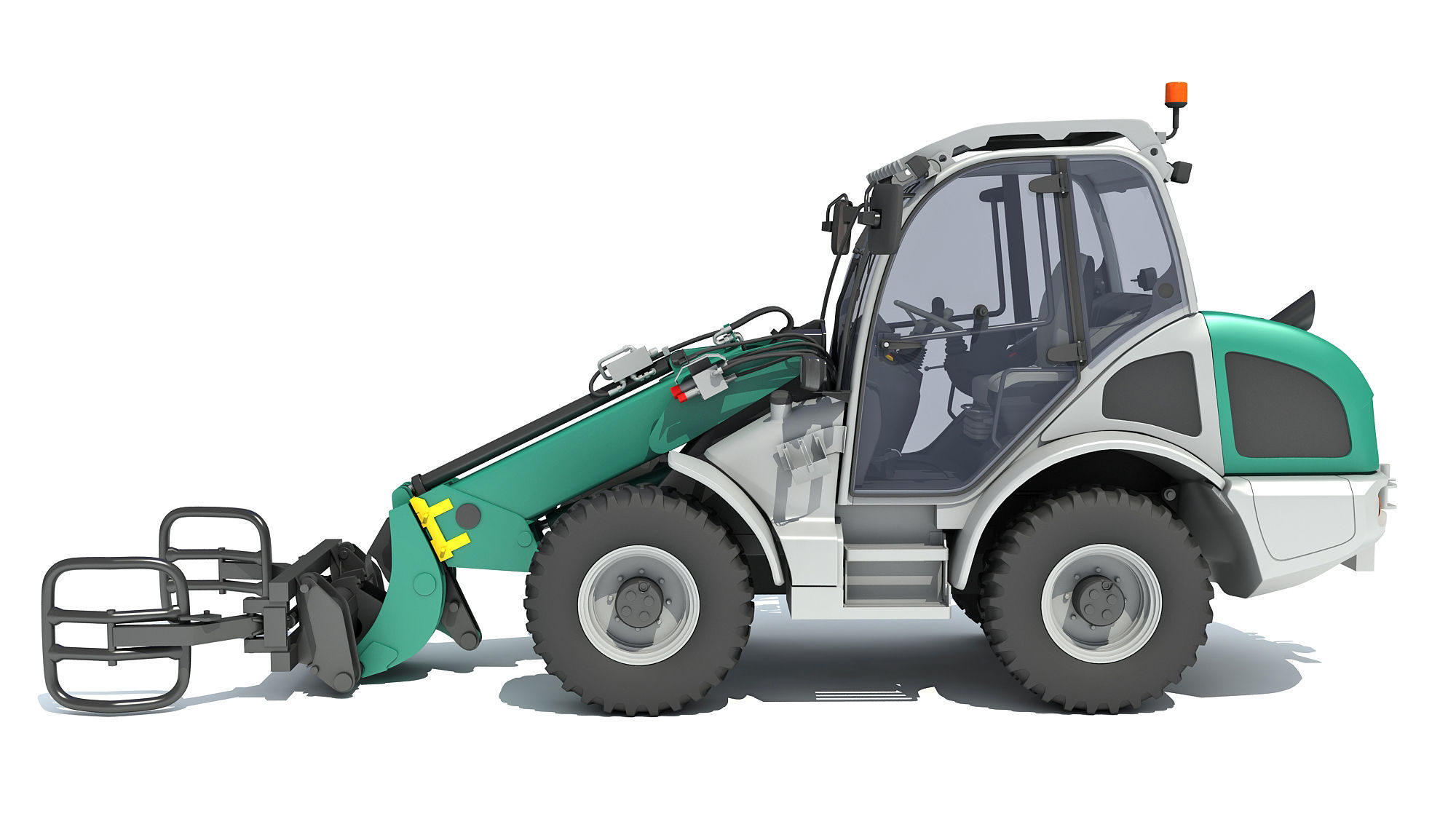 Wheel Loader 3D model_1