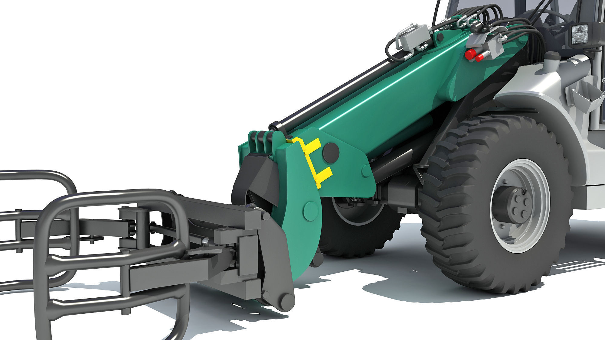 Wheel Loader 3D model_14