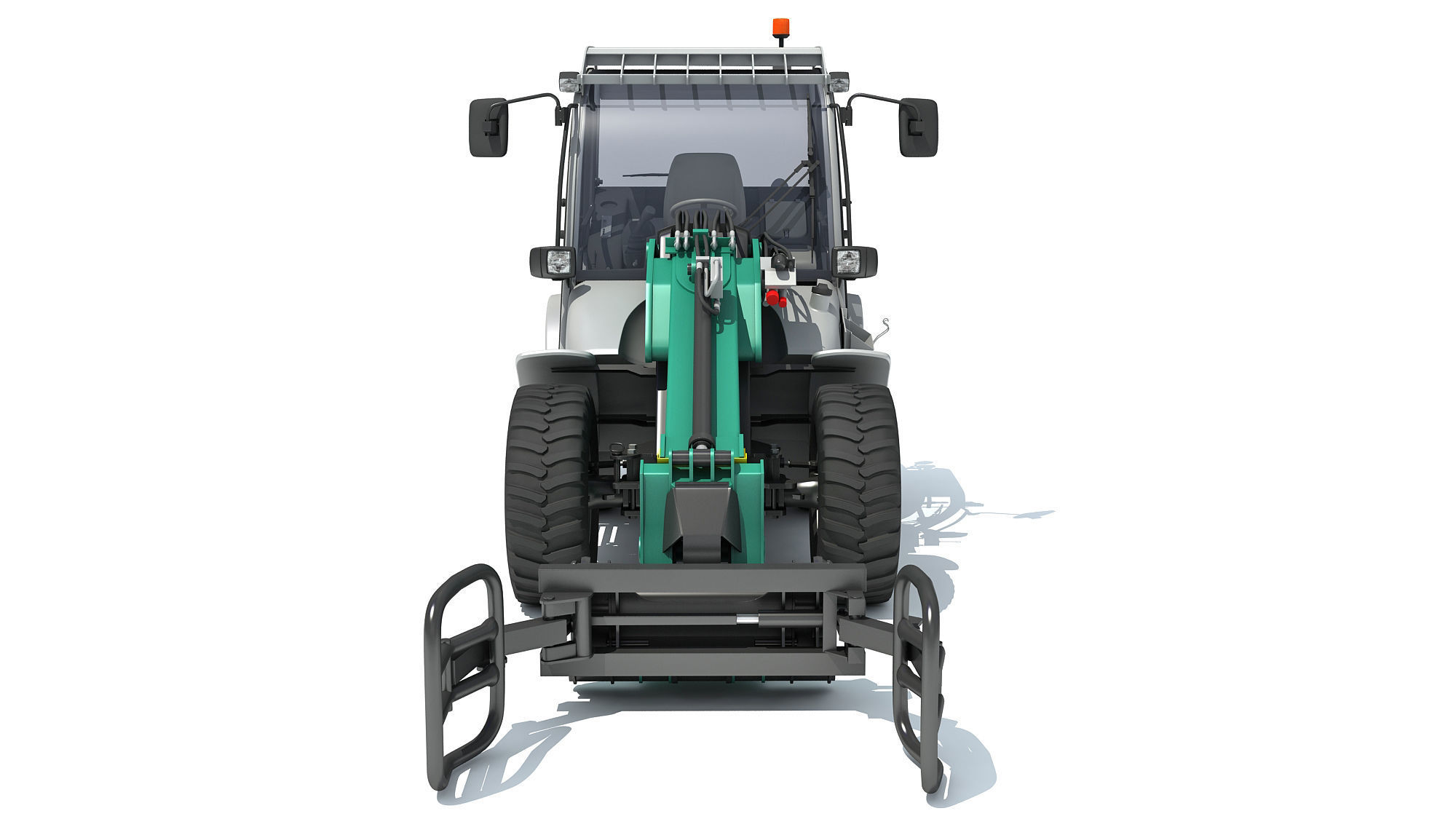 Wheel Loader 3D model_10