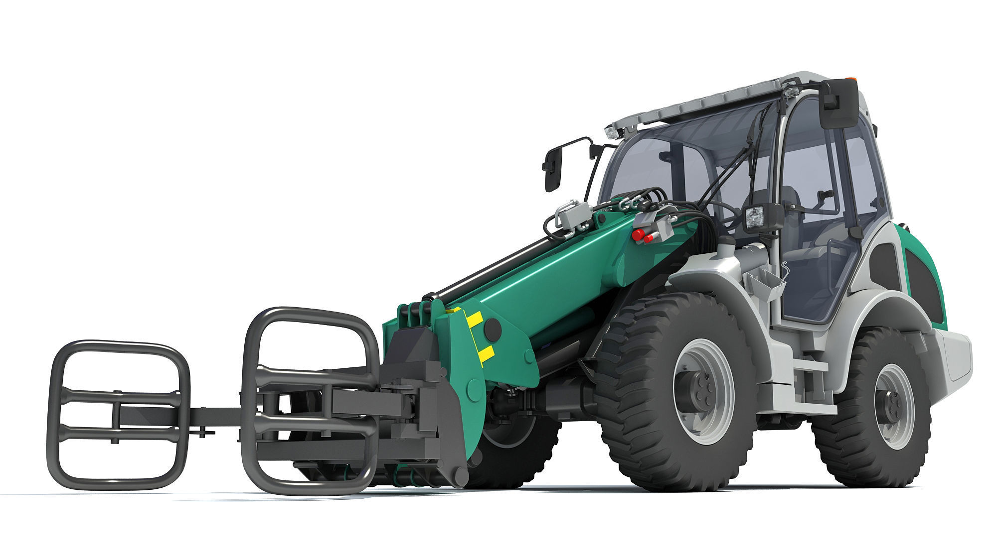 Wheel Loader 3D model_11