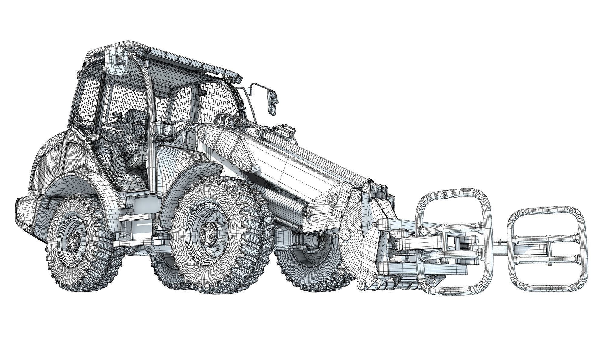 Wheel Loader 3D model_18