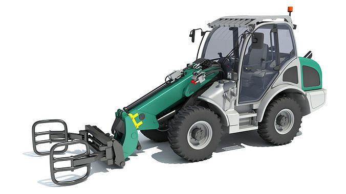 Wheel Loader 3D model