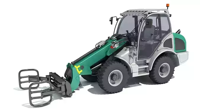 Wheel Loader 3D model