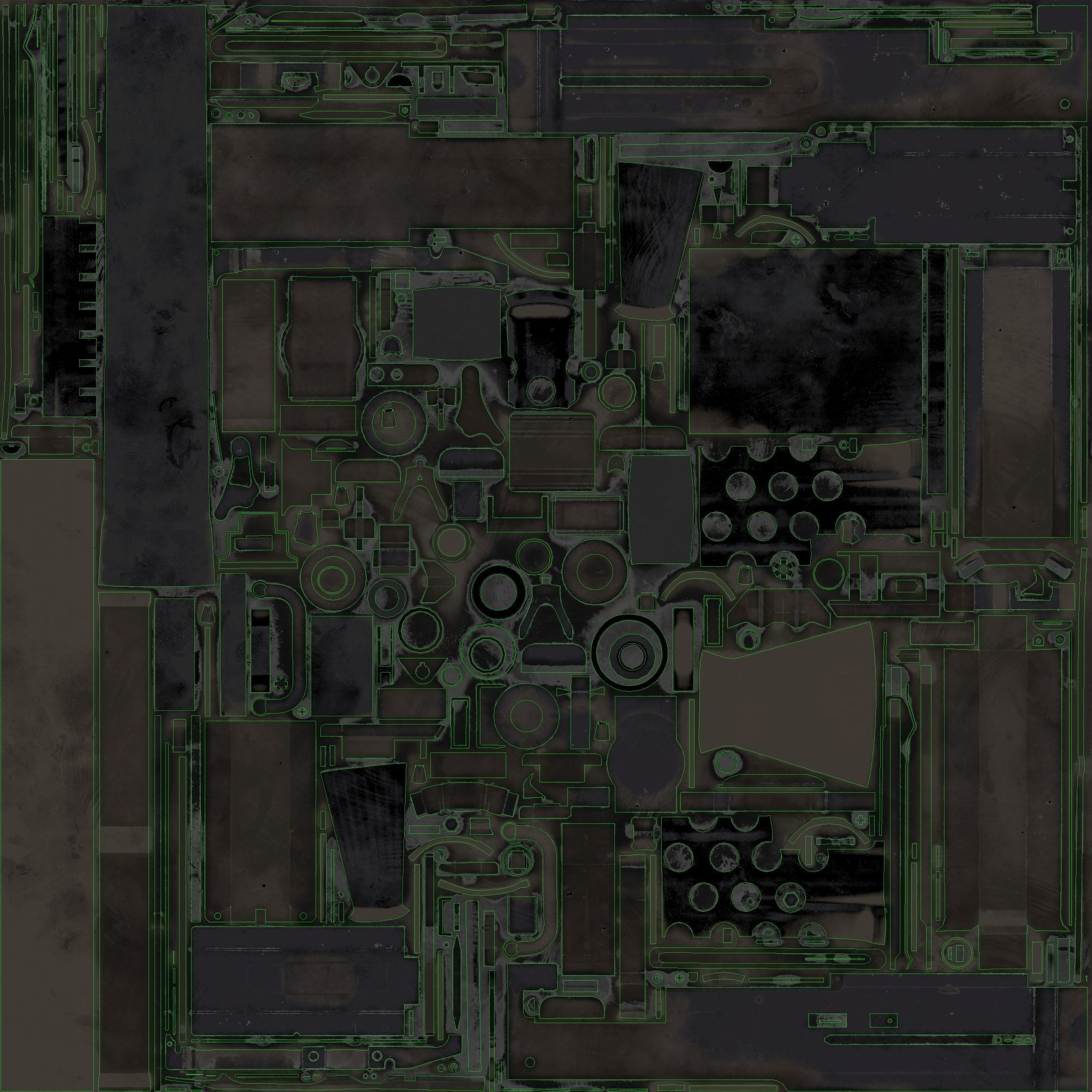 M2HB Browning 3D model_20