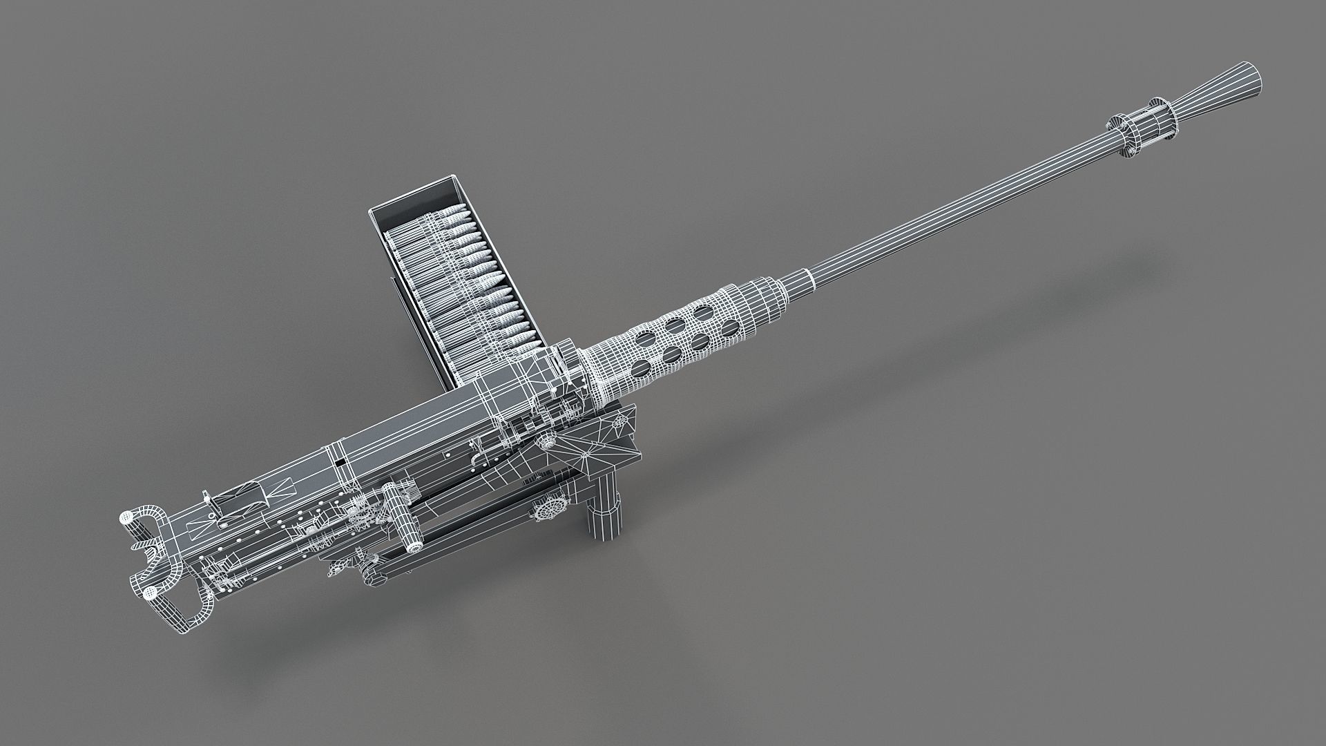 M2HB Browning 3D model_15