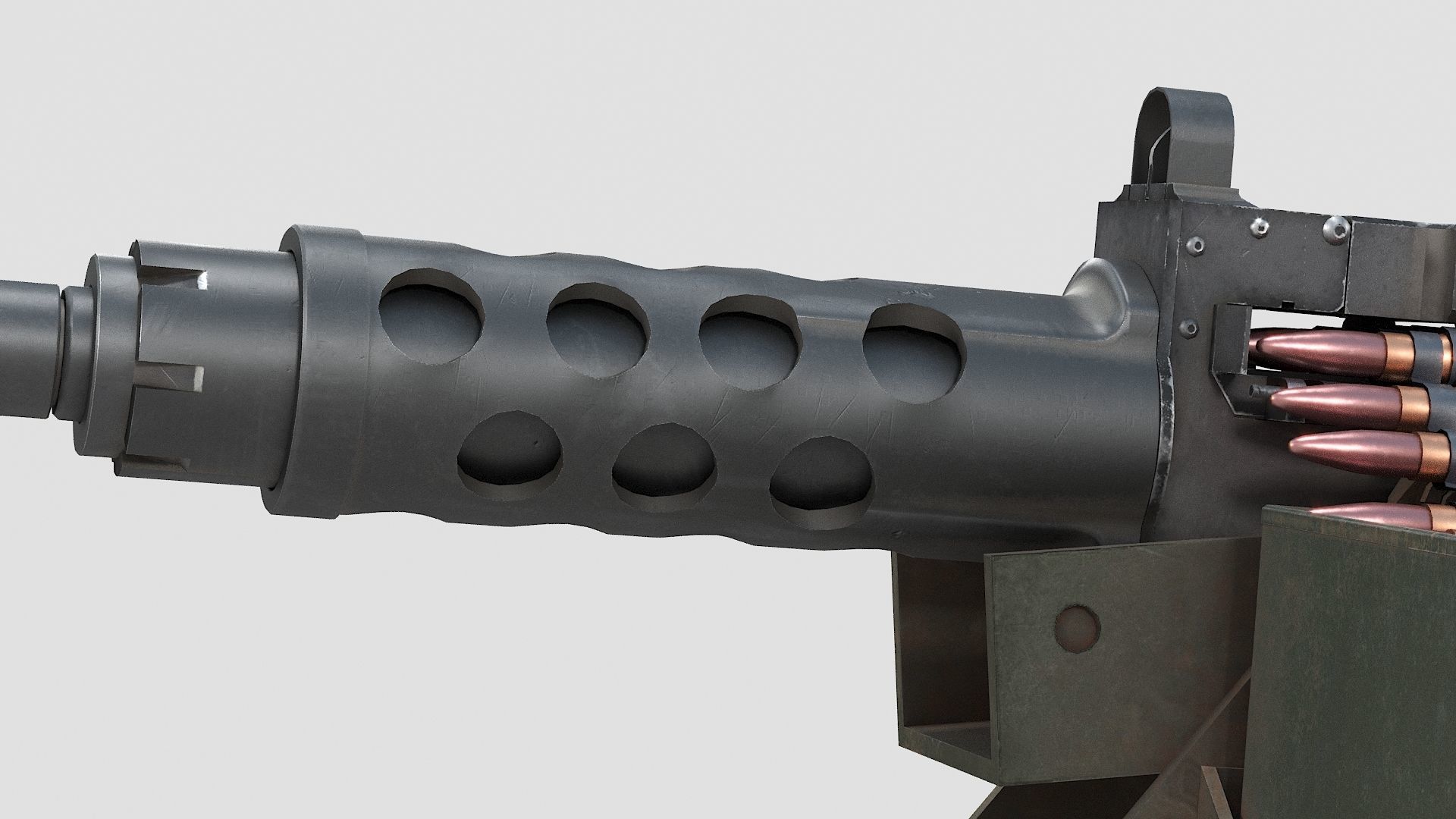 M2HB Browning 3D model_3