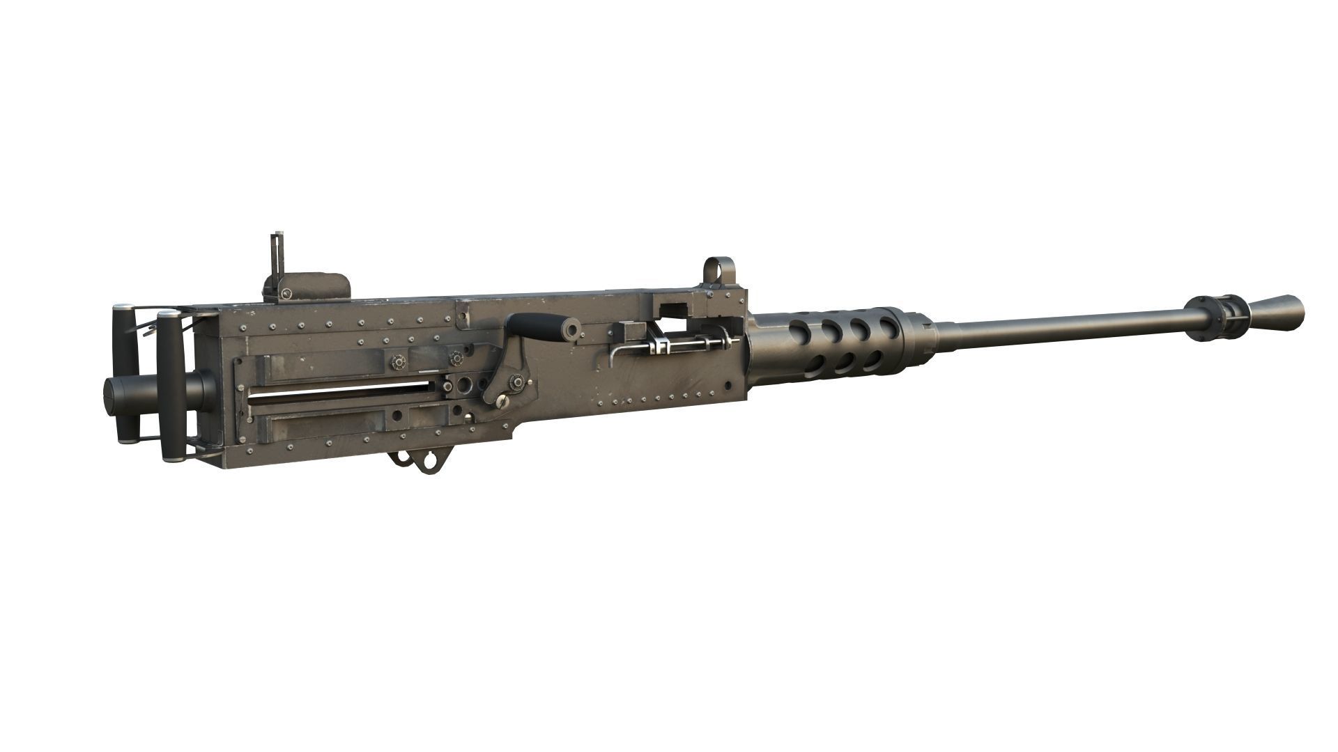 M2HB Browning 3D model_5