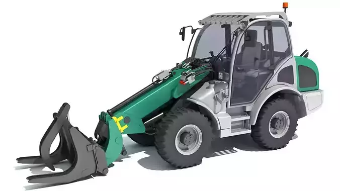 Wheel Loader 3D model