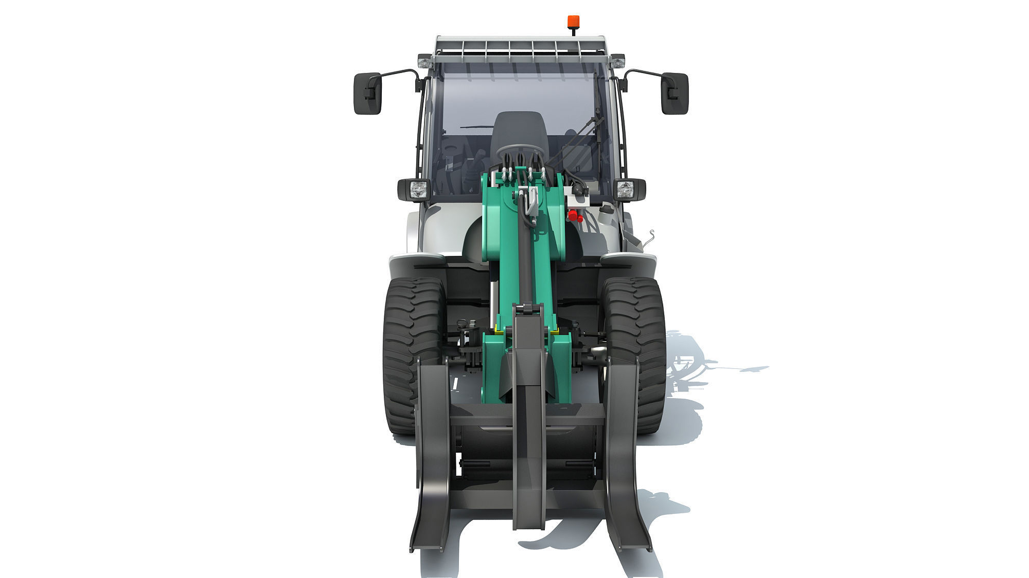 Wheel Loader 3D model_10