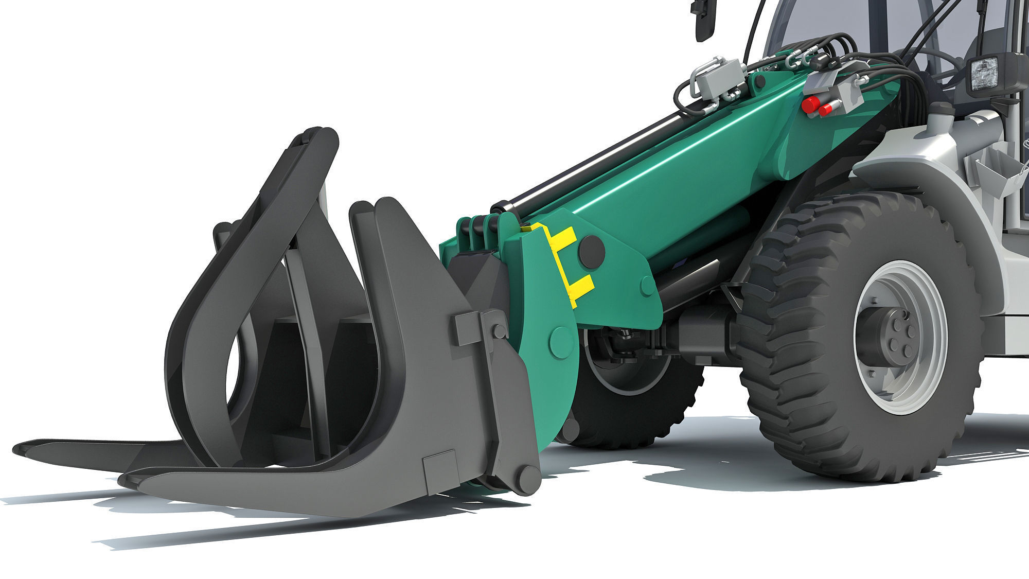 Wheel Loader 3D model_14