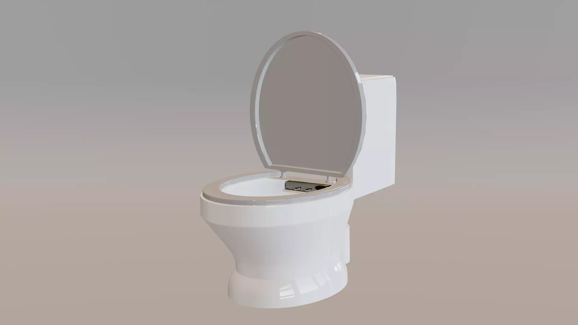 Simple Flush Model  3D model_0