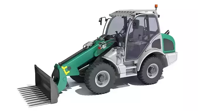 Wheel Loader 3D model
