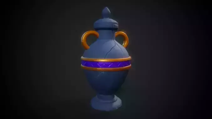Stylized Pot - Tutorial Included 