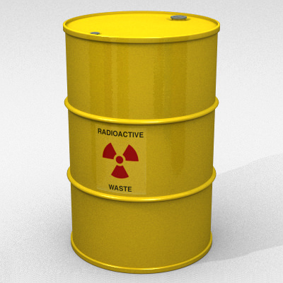 55 Gallon Drum Collection  high poly 3D model_1