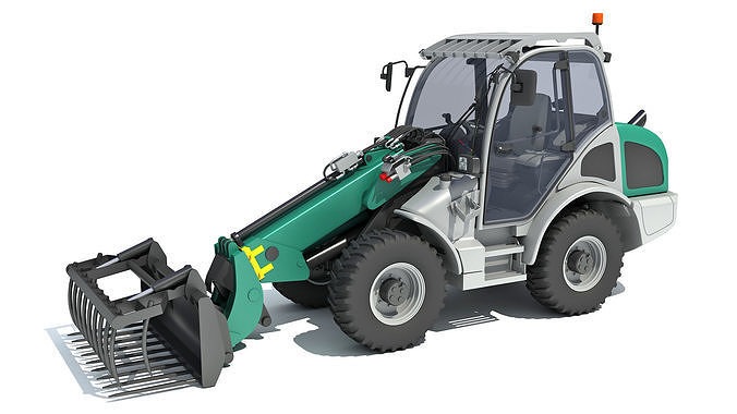Wheel Loader 3D model