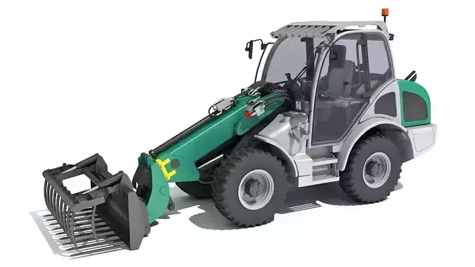 Wheel Loader 3D model