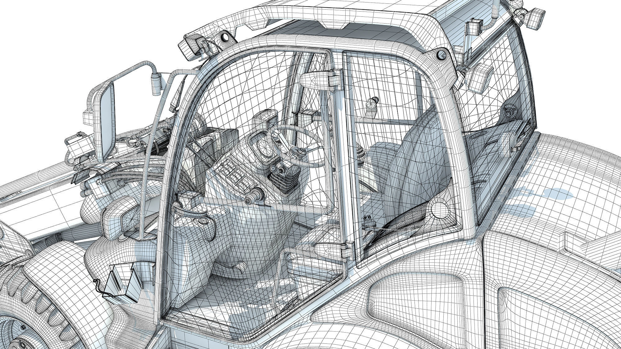 3D Wheel Loader 3D model_19